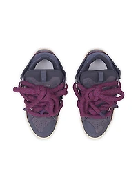 Curb Sneakers Leather with Snake Laces