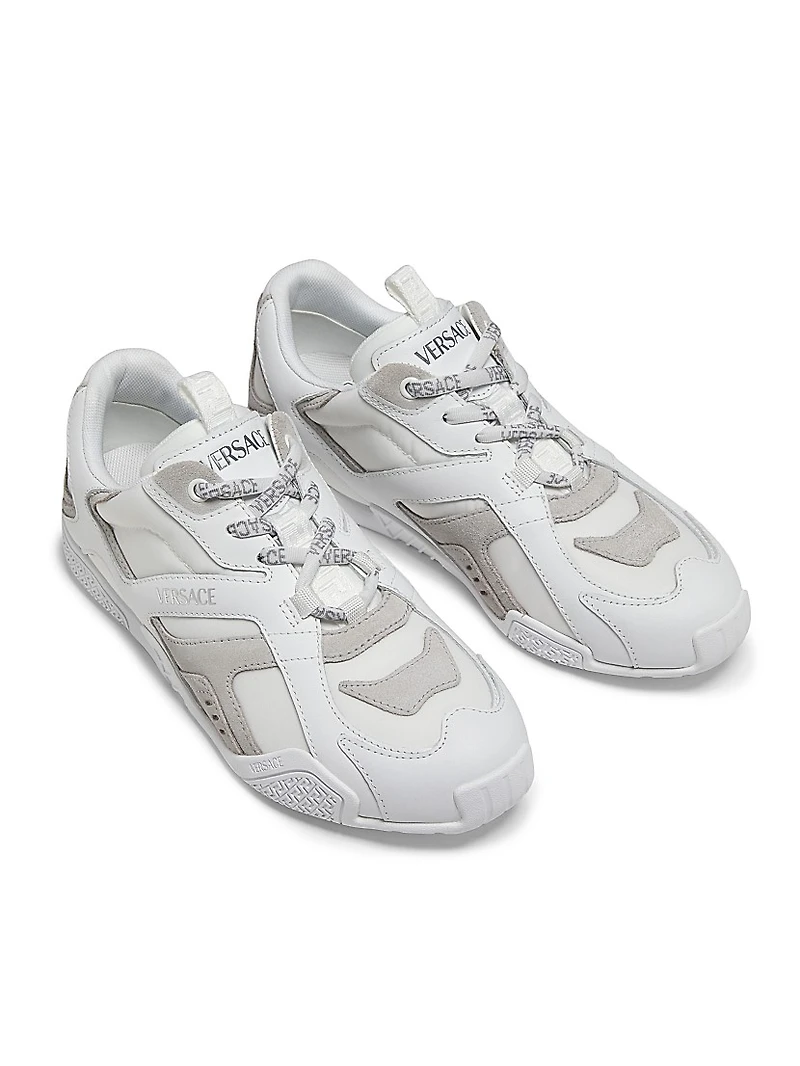 Galaxia Leather & Nylon Low-Top Sneakers