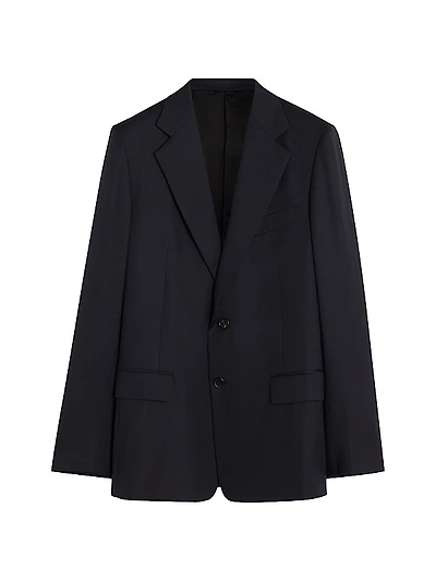 Single-Breasted Flap Pockets Jacket