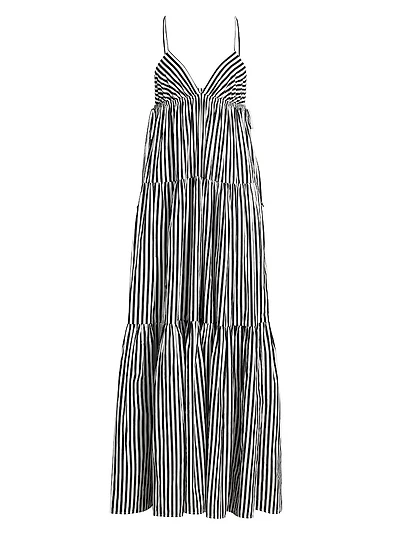 Jalen Striped Maxi Dress