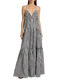 Jalen Striped Maxi Dress