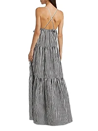 Jalen Striped Maxi Dress