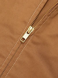 Elodie Tie-Cuff Cropped Jacket