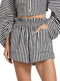 Mira Striped Shorts