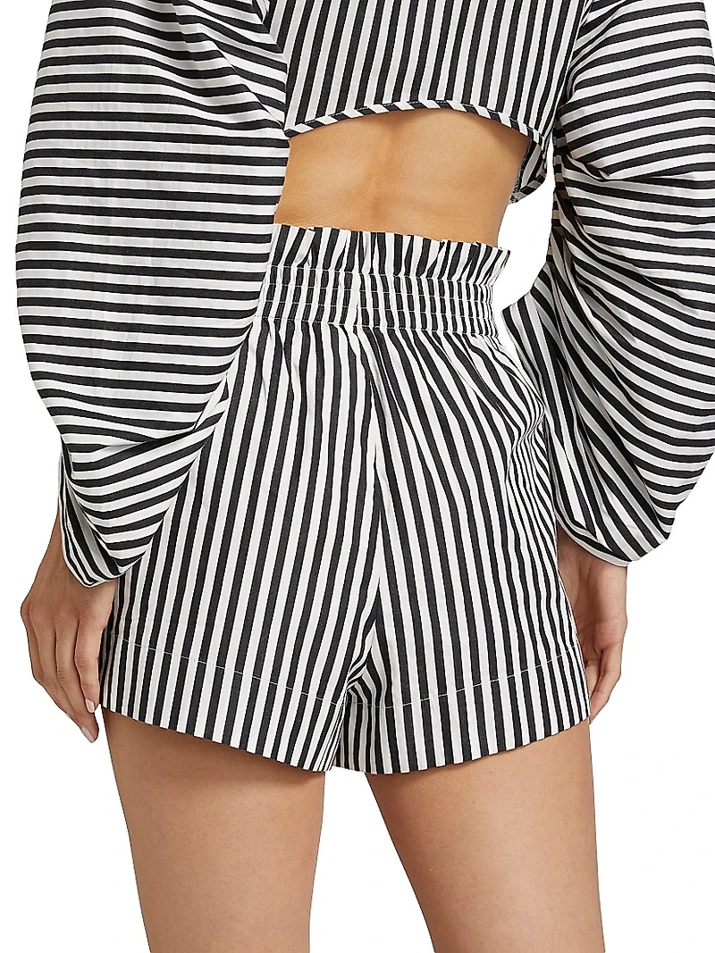 Mira Striped Shorts