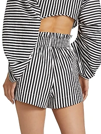 Mira Striped Shorts