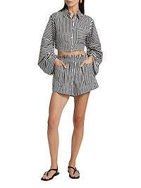 Mira Striped Shorts
