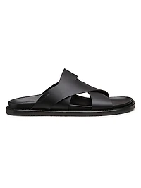 Berkley Crisscross Leather Sandals