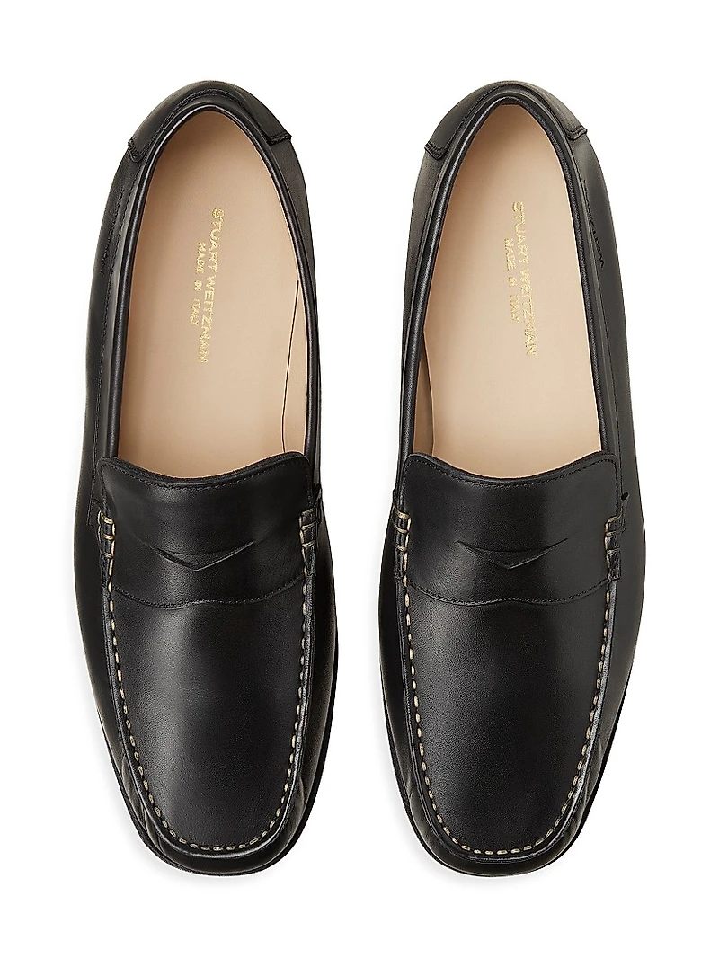 Brady Leather Penny Moccasins