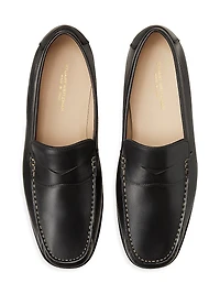 Brady Leather Penny Moccasins