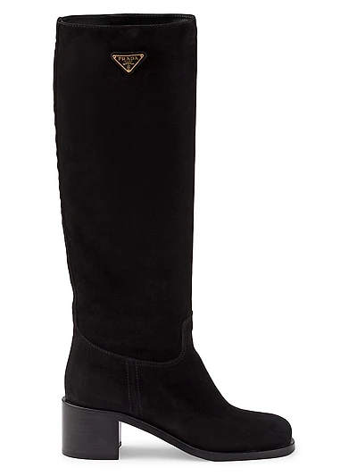 Suede Boots