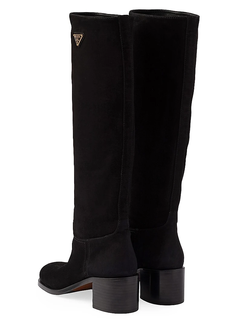 Suede Boots