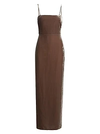 Frankie Velvet Maxi Slipdress