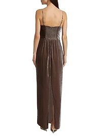 Frankie Velvet Maxi Slipdress