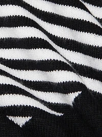 Layton Love Striped Heart Sweater