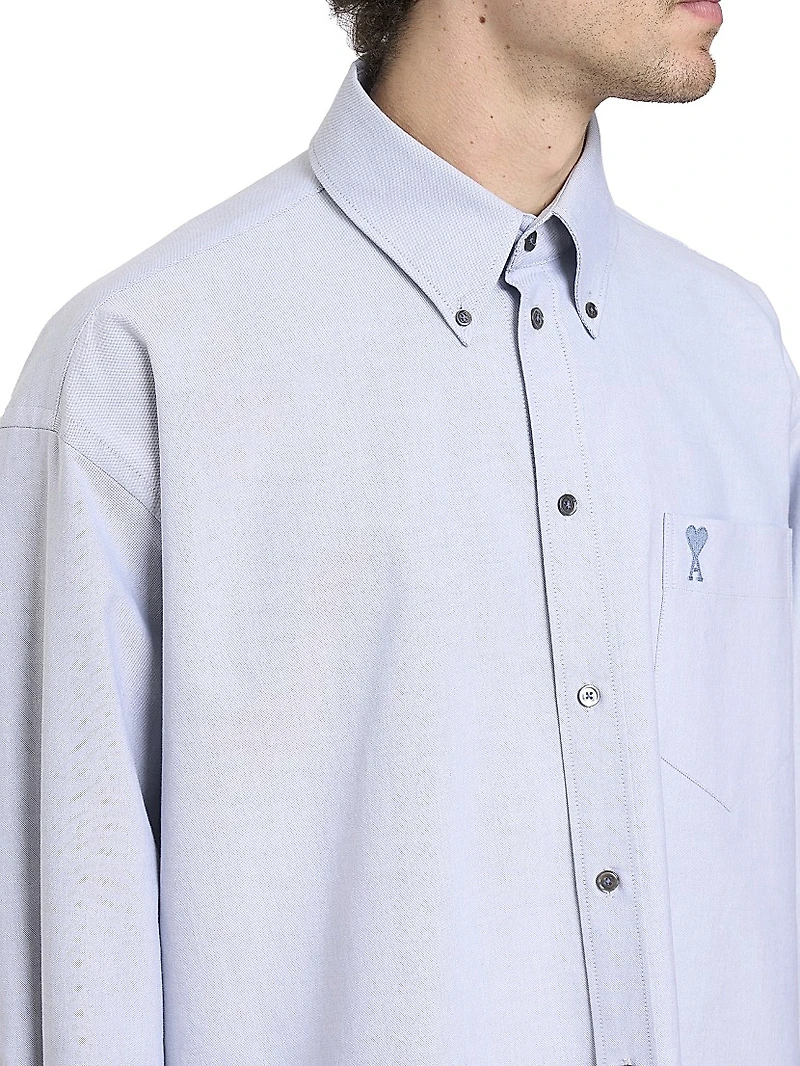 Logo Cotton Crop Shirt