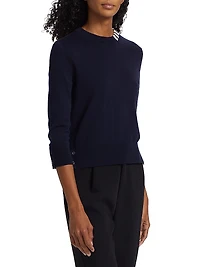 Jersey Stitch Crewneck Top