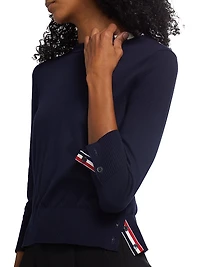 Jersey Stitch Crewneck Top