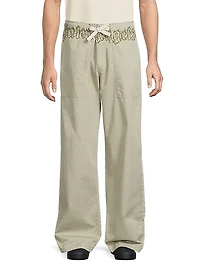 Logo Relaxed-Fit Pants