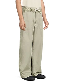 Logo Relaxed-Fit Pants