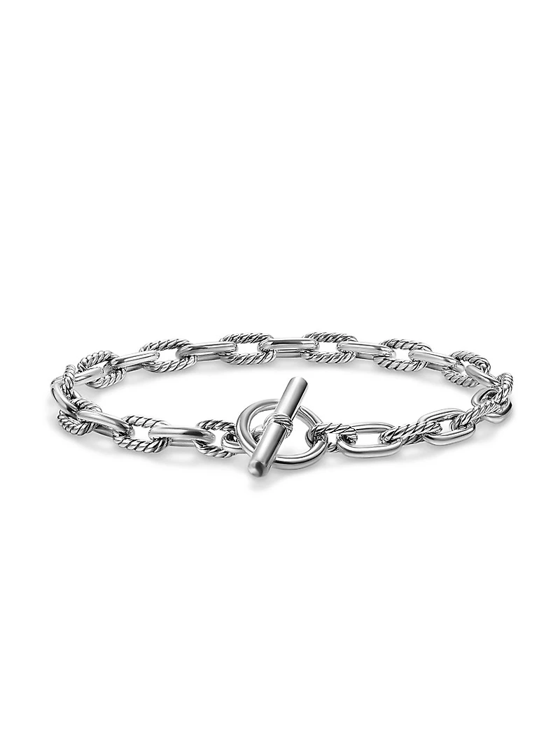 DY Madison Toggle Chain Bracelet Sterling Silver