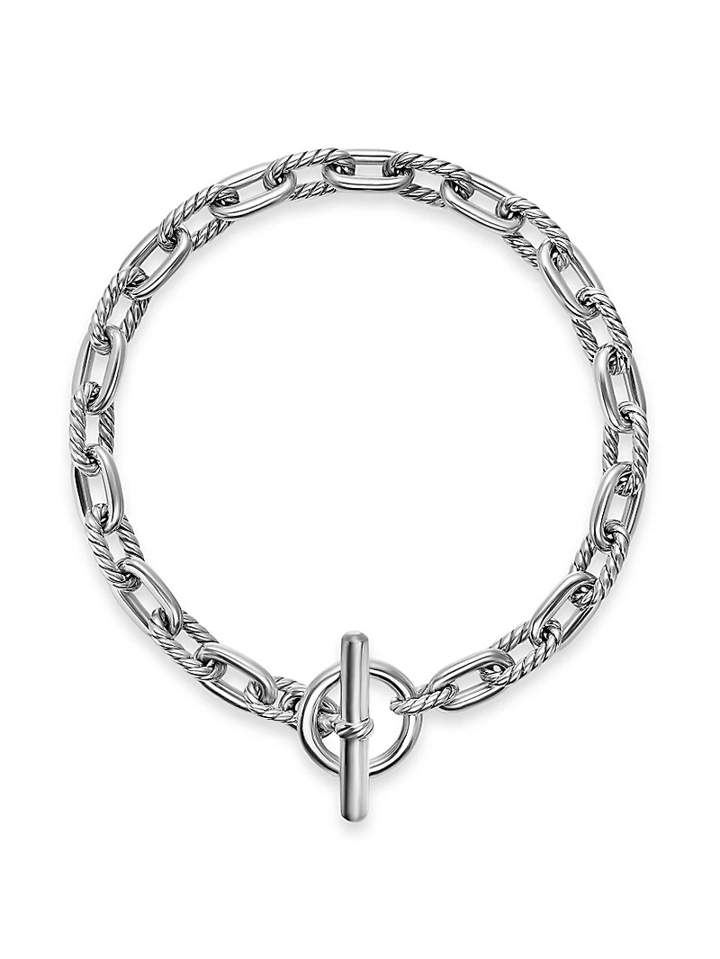 DY Madison Toggle Chain Bracelet Sterling Silver