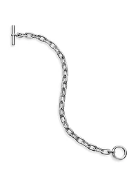 DY Madison Toggle Chain Bracelet Sterling Silver