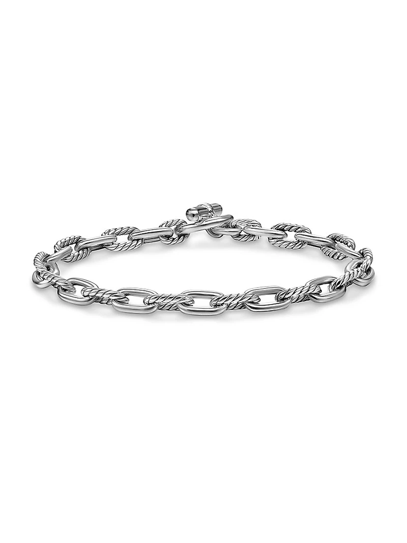 DY Madison Toggle Chain Bracelet Sterling Silver