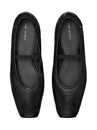 Runway Leather Ballet Flats