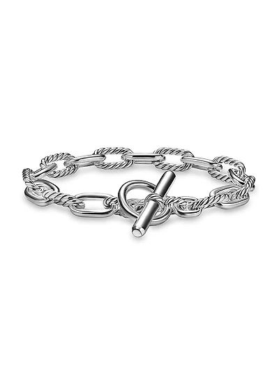 DY Madison Toggle Chain Bracelet Sterling Silver