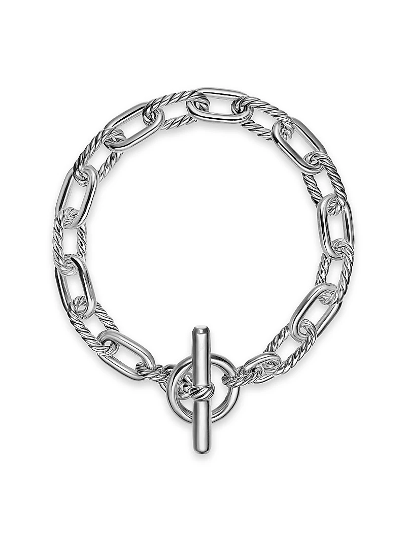 DY Madison Toggle Chain Bracelet Sterling Silver