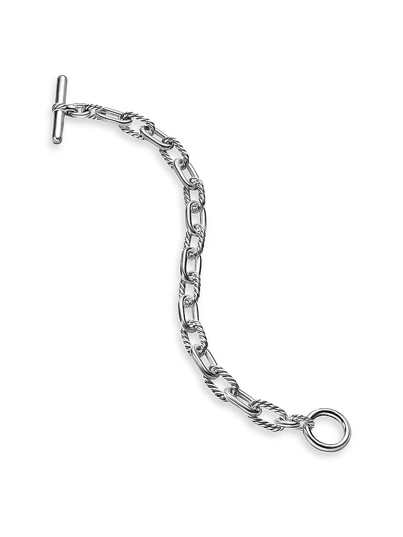 DY Madison Toggle Chain Bracelet Sterling Silver