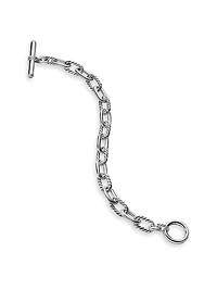DY Madison Toggle Chain Bracelet Sterling Silver