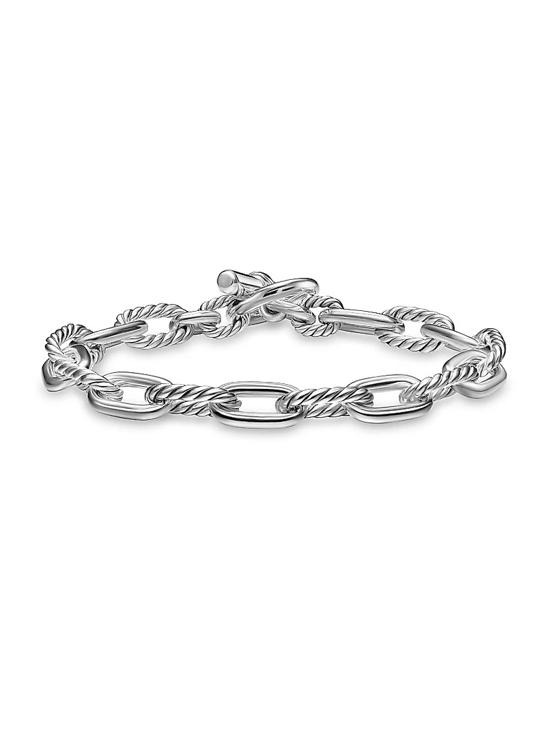 DY Madison Toggle Chain Bracelet Sterling Silver