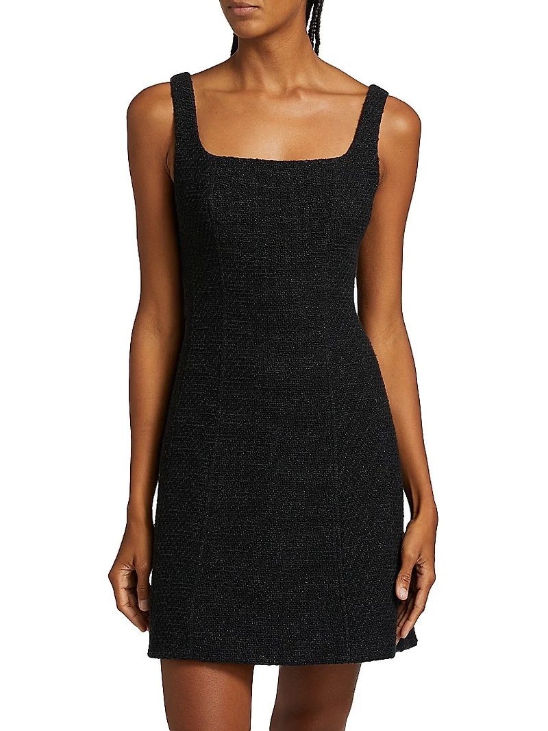 Delphine Tweed Minidress