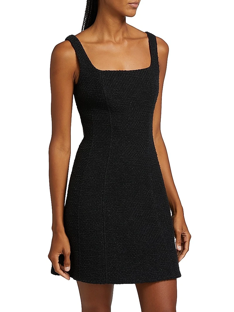 Delphine Tweed Minidress