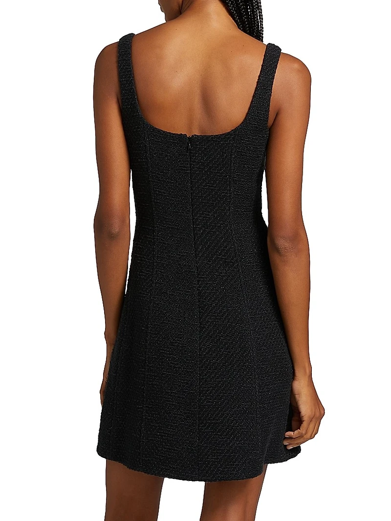 Delphine Tweed Minidress