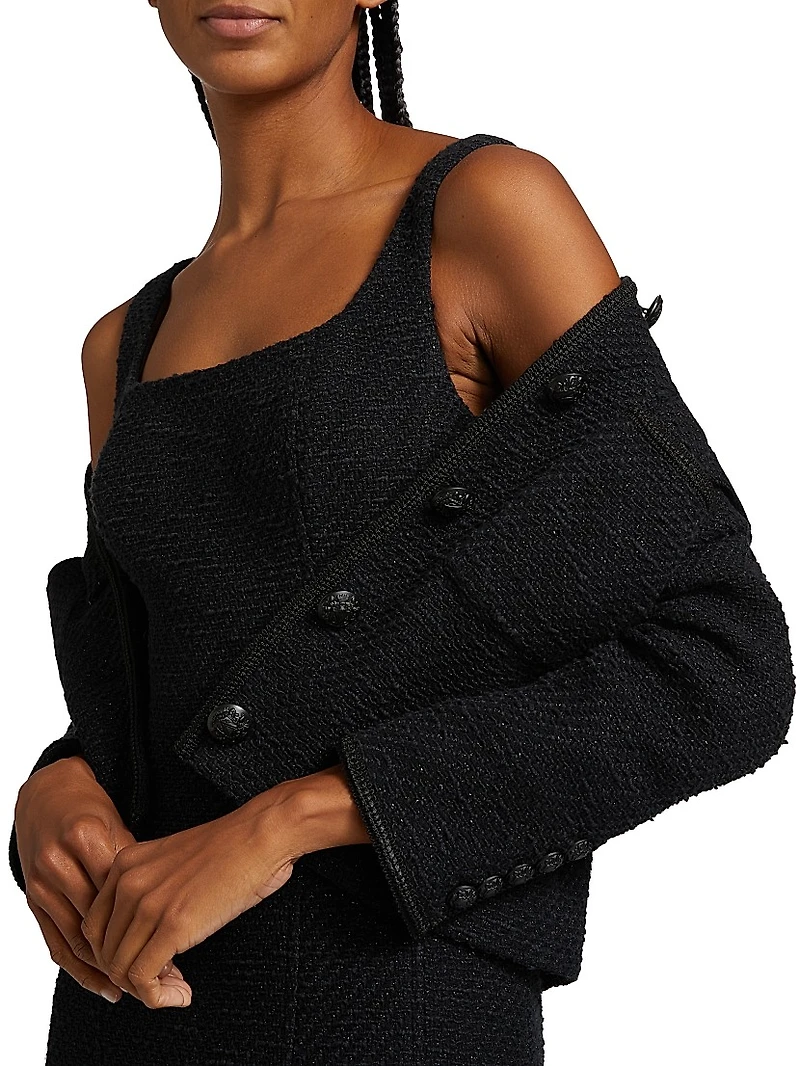 Delphine Tweed Minidress