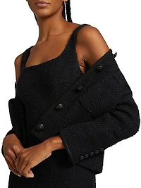 Delphine Tweed Minidress