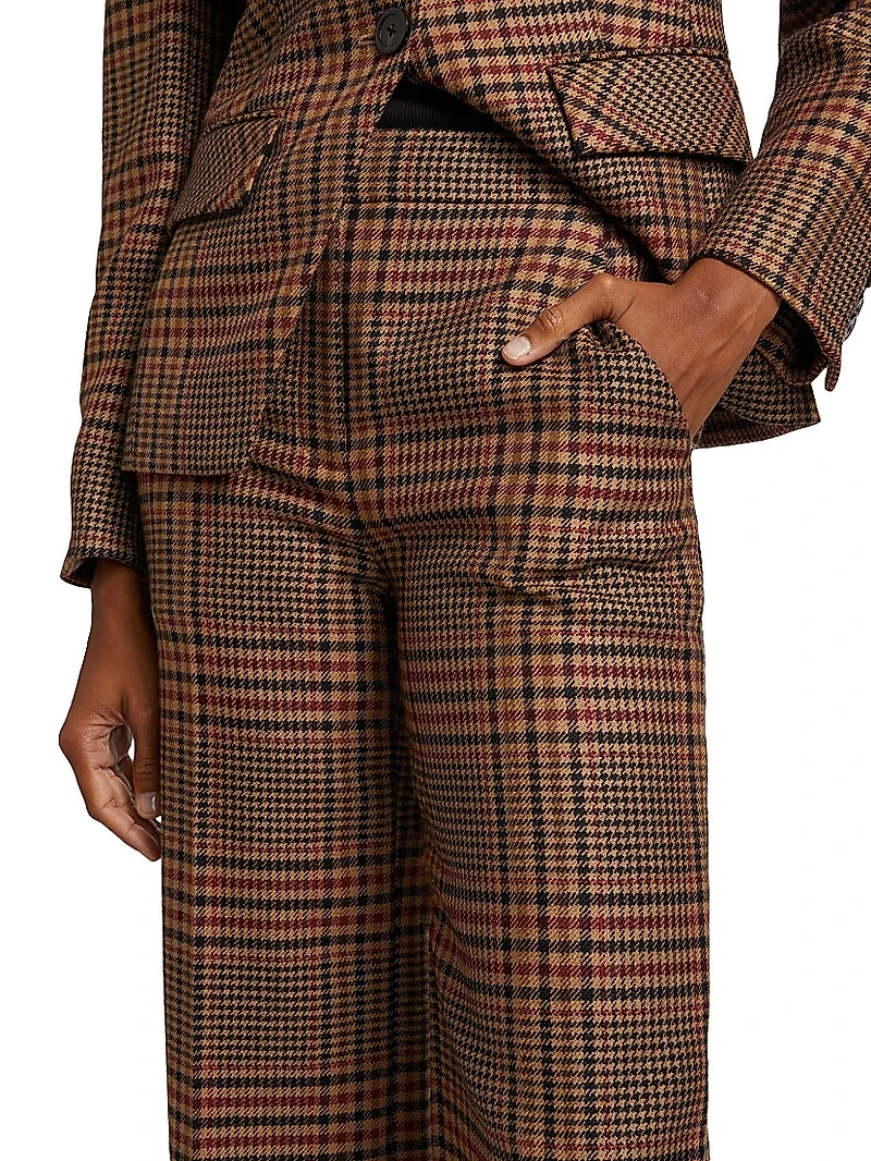 Brixton Wool Plaid Pants