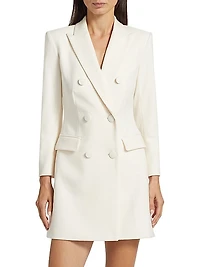 Elianna Double-Breasted Blazer Minidress