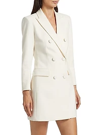Elianna Double-Breasted Blazer Minidress