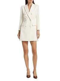 Elianna Double-Breasted Blazer Minidress