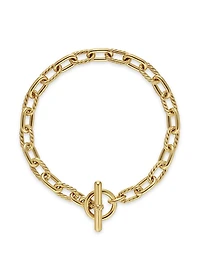DY Madison Toggle Chain Bracelet 18K Yellow Gold
