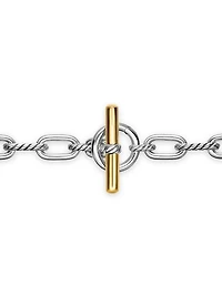 DY Madison Toggle Chain Necklace Sterling Silver