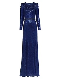 Georgia Sequined Gown