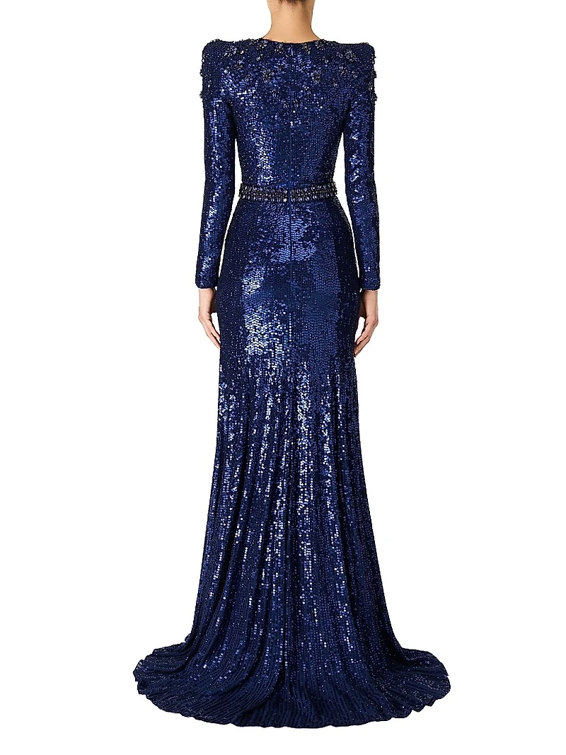 Georgia Sequined Gown