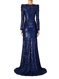 Georgia Sequined Gown