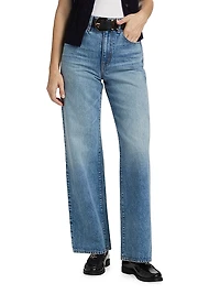 Grace High-Rise Wide-Leg Jeans