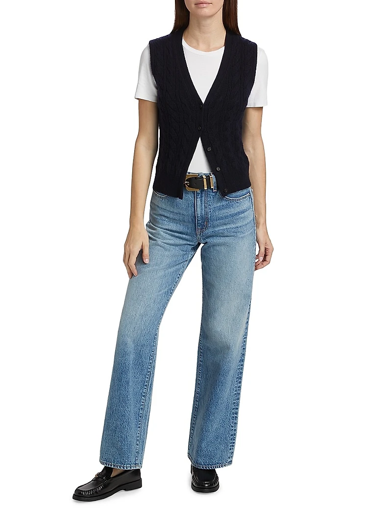 Grace High-Rise Wide-Leg Jeans